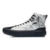 Disney X LiNing Co-branded Men High Top Skate Shoes Phantom Black AGCR179-5