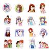 50 Pictures of Cartoons, Leisurely Daily Kings, Graffiti Stickers, Guitar, Refrigerator, Motorcycle Decoration Stickers