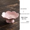 Ruhan Clear Lotus Chinese Ceramic High-Footed Fruit & Snack Plate