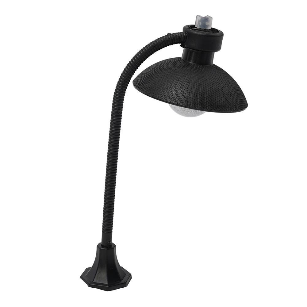 Model Street Lights Ornament PVC Solar Lamp Train Miniature