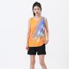 Track and field suit, sports training suit, men's sprinting sportswear, running vest, competition jersey, three-point pants.