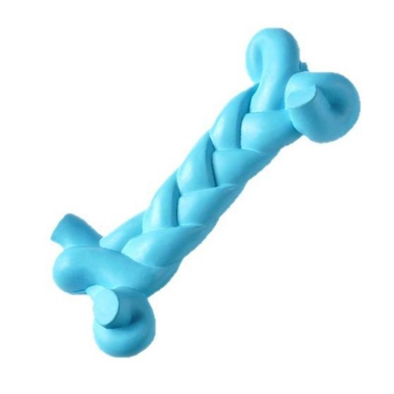 Chewing and Grinding Dog Toys, Unbreakable Simulation Bone Dog Toys, Natural Rubber Pet Toys