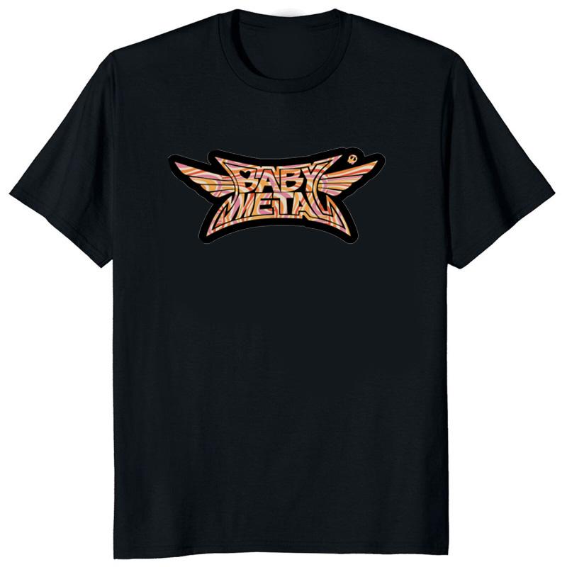 Babymetal Metal Galaxy Japan Death Metal Band O-Ausschnitt T-Shirt Herren Lässig Kurzarm T-Shirt Paar Streetwear Sommer Mode Tops