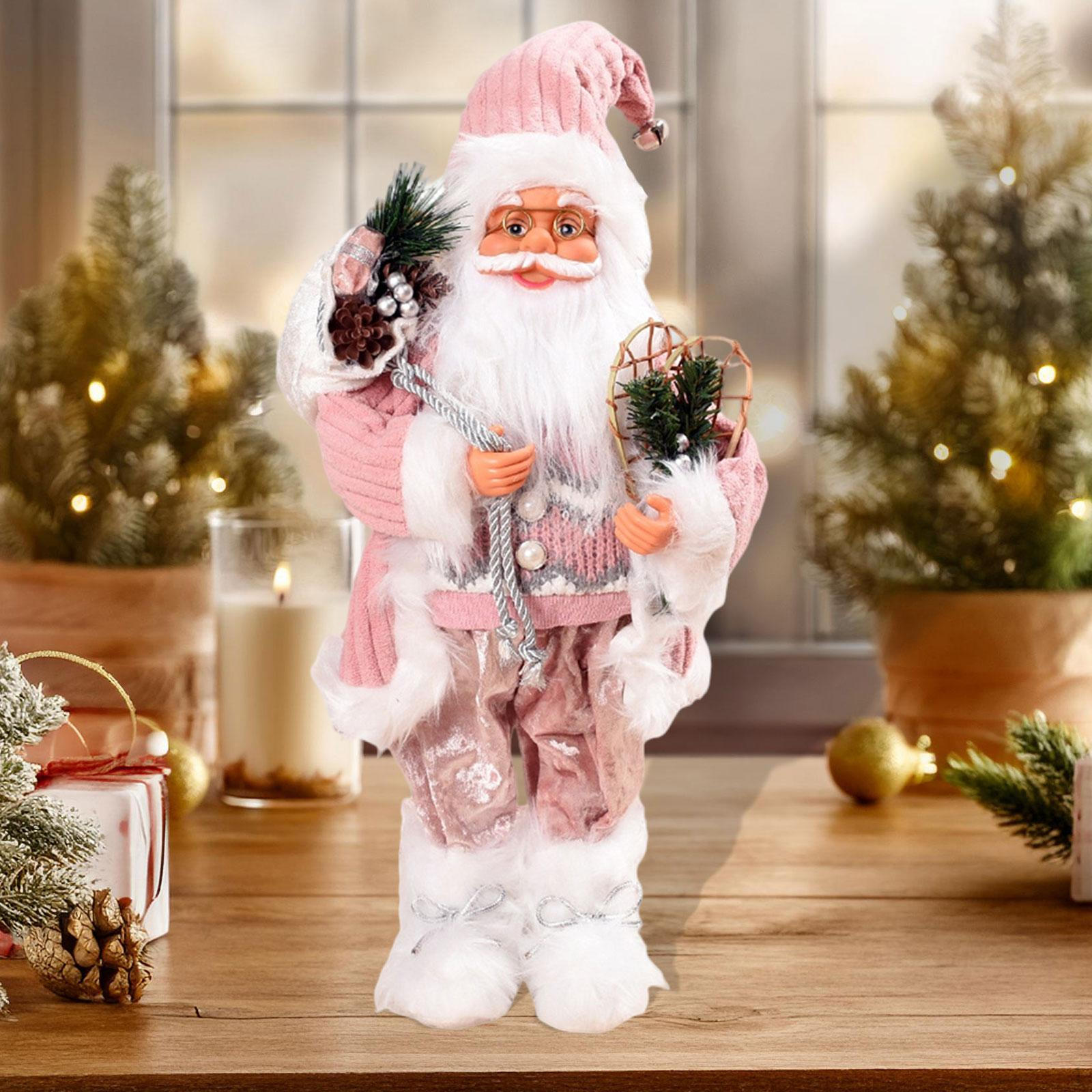 

Кукла Деда Мороза Рождественское украшение Традиционная коллекция Настольное украшение 45cm