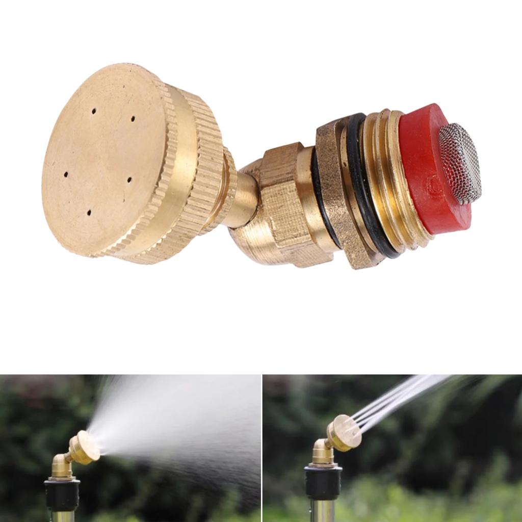 1/2" Male thread Y Shaped High Atomizing Nozzle Garden Landscaping Dust Removal Sprayer Agricultural Sprinkler Irrigation Nozzle