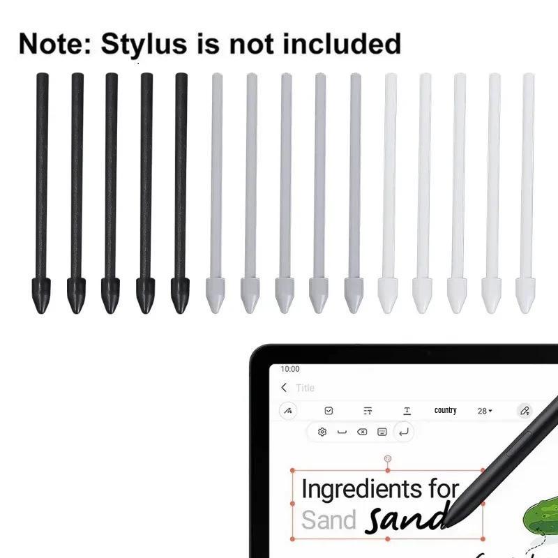 

Сменные наконечники для стилуса Samsung Note10 & Note20 для S-Pen, стилусов S7, S10 5 White Tips + 1 Clip