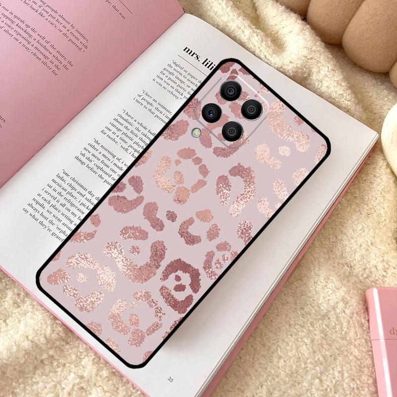 Love Rose Gold Style Case For Samsung Galaxy M31 M13 M11 M12 M14 M15 M06 M16 M36 M56 M53 M32 M52 M35 M55 M34 M54