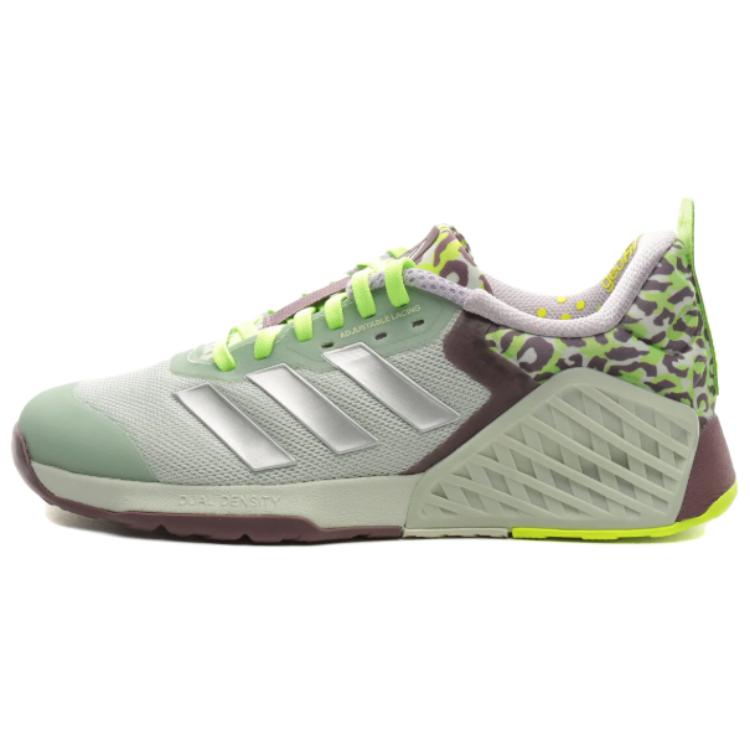 

Adidas Dropset 3 Gfx Linen Green Silver Metallic Lucid Lemon Women s ID8660 36.5