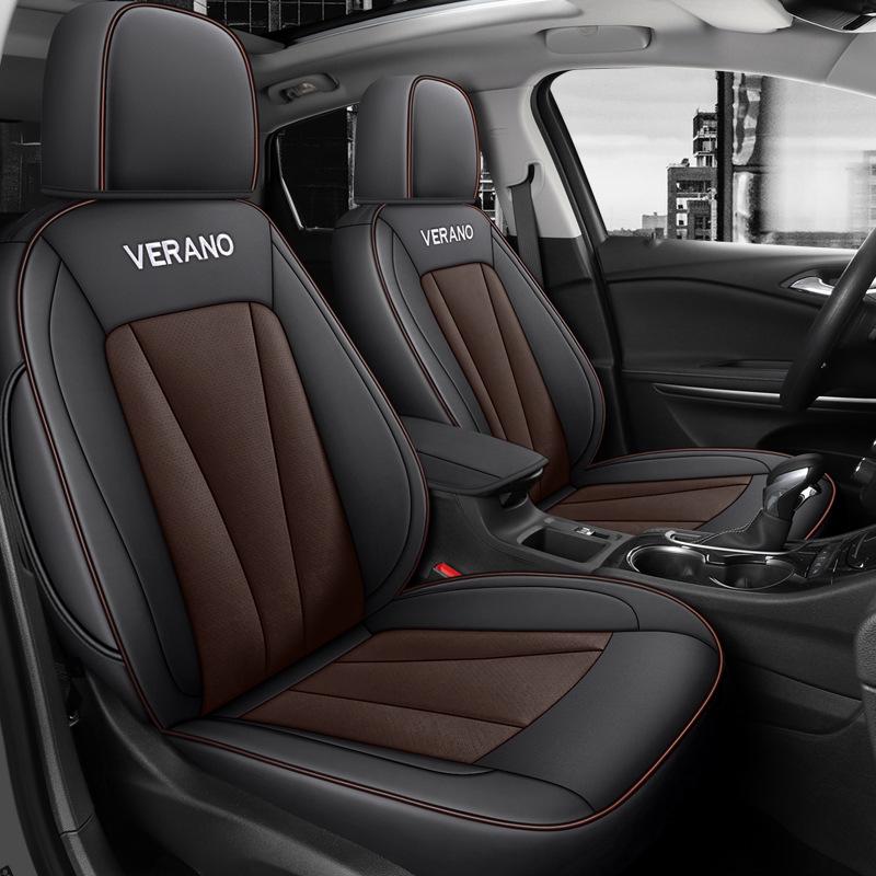 Four Seasons Universal Buick Verano Wear-Resistant Leather Car Seat Cover