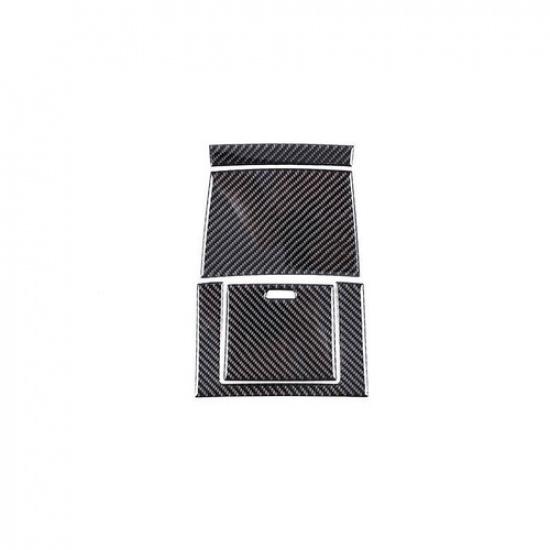 For BMW X3 2006-2010 Real Carbon Fiber Rear Air Outlet Anti-Kick Panel Vent Trim