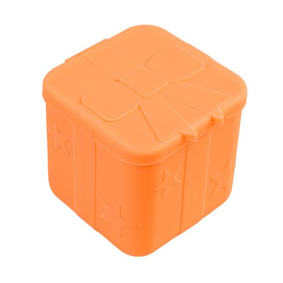 

Силиконовые чашки для закусок, 130 мл, 1/4 шт., с герметичным дизайном, с цветочным узором, компактный портативный контейнер для еды, многоразовый держатель для соуса