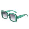 Box Sunglasses European And American Personality Versatile Black Pc Glasses Fashionable Thin Face Sunglasses