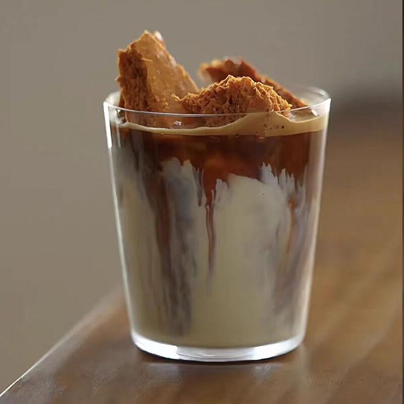 Clear Glass Drinking Tumbler 370ml