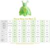 Toddler Girls Tinkerbell Costume Cosplay Dress Set Kids Princess Fairy Fancy Dress Halloween with Wings Green Size Years Old 120 [Dressy Daisy] 6-8