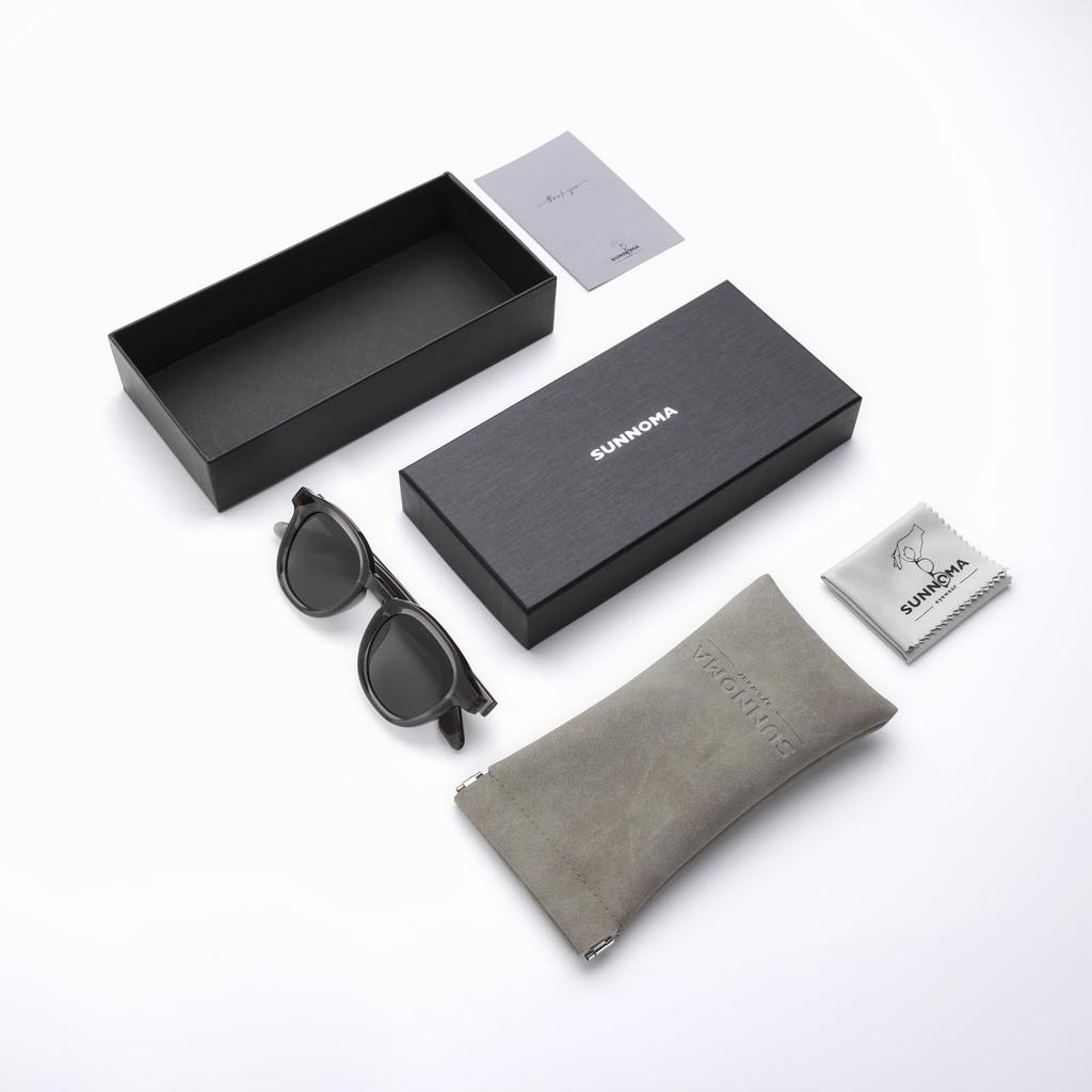 SUNNOMA Polarized Sunglasses for Men and Bossington UV400 Perfect for and More Women, Style, Protection, Ultra-Lightweight TR90, Driving, Fishing,