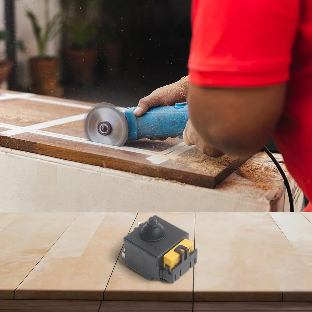 1pc For Switch WEV850-115 125 Corner Mill Switch 343411980 Switch For WEV850-115 125 Corner Mill Switches Power Tool