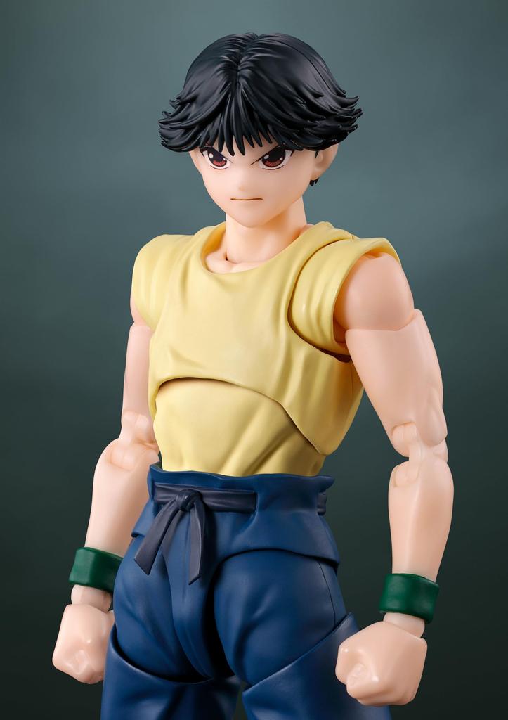 TAMASHII NATIONS Yu Yu Hakusho Yusuke Urameshi approximately 145mm painted movable figure S.H.Figuarts PVC&ABS