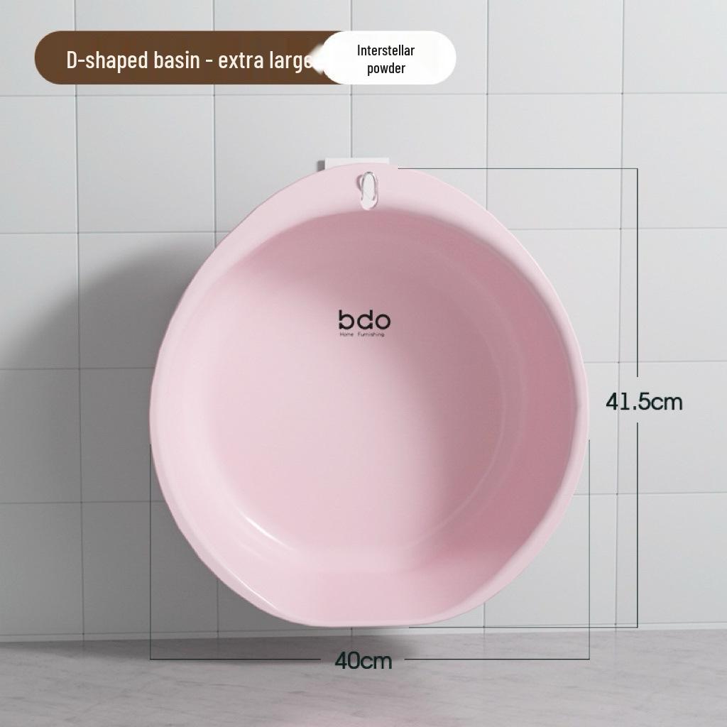 High-Temperature Resistant Wall-Mounted Washbasin for Laundry and Foot Washing