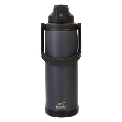 FREEAP Insulated Water Bottle, Large Capacity, 3.0 Liters, Sports Jug, Wide Diameter, Easy To Wash, Outdoor K-10886 (Smoke Navy)