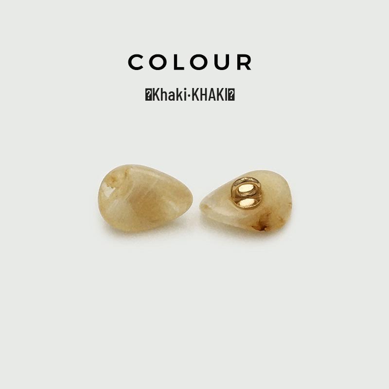 

Asymmetric Decorative Resin Buttons for Coats, Sweaters, Cardigans, and Shirts - Men s, Women s, and Children s Styles