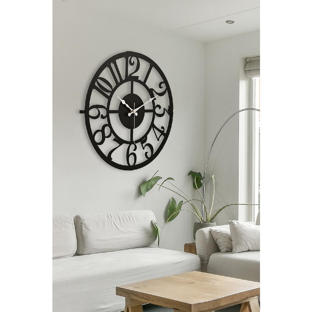 41 cm große, dekorative Wanduhr mit fließendem Sekundenmechanismus und geräuschlosem Mechanismus