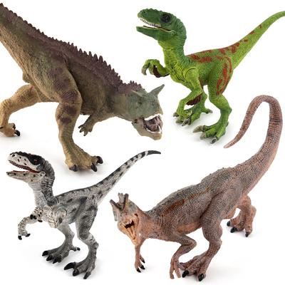 Dinosaurier Welt Figur Modell Spielzeug Fuzi Niulong Doppelkrone Velociraptor Kiefer Beweglich