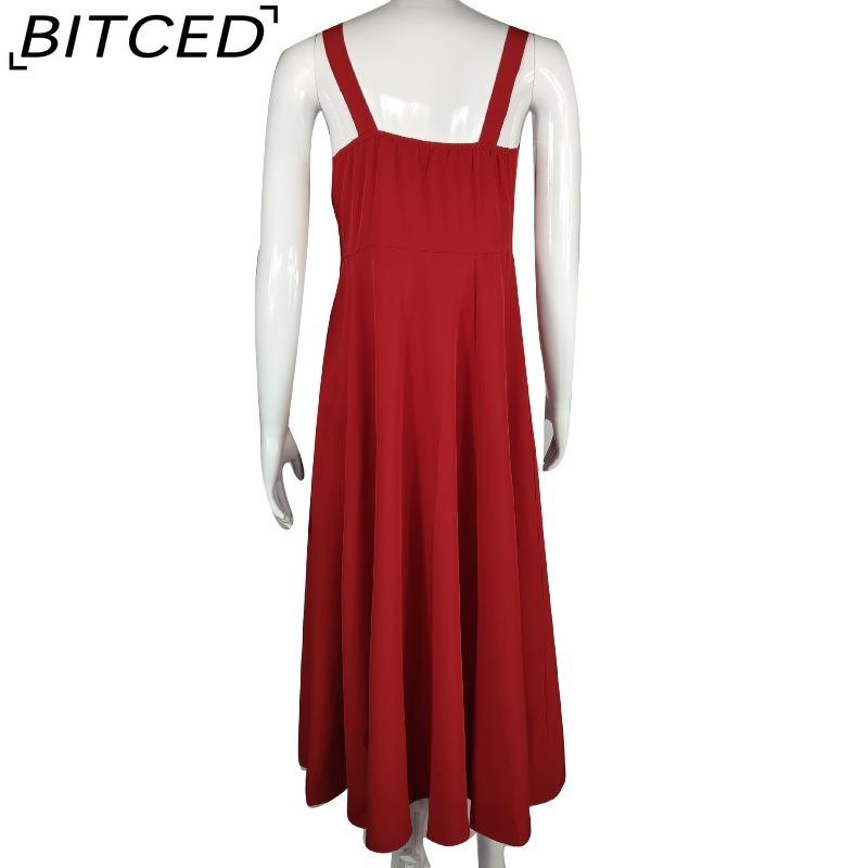BITCED Summer-inspired Chic and Sophisticated Strapless Dress for Women