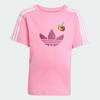 adidas Girls' Minecraft Trefoil Sports Short Sleeve Set