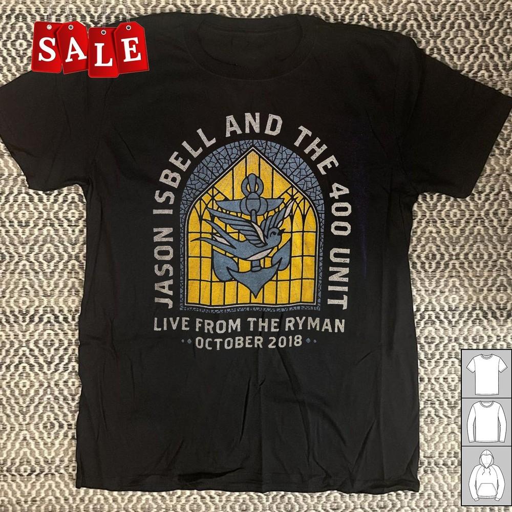 New JASON ISBELL AND THE 400 UNIT Ryman 2018 Christmas Unisex S-5XL Shirt OS195 Unisex T-Shirt M