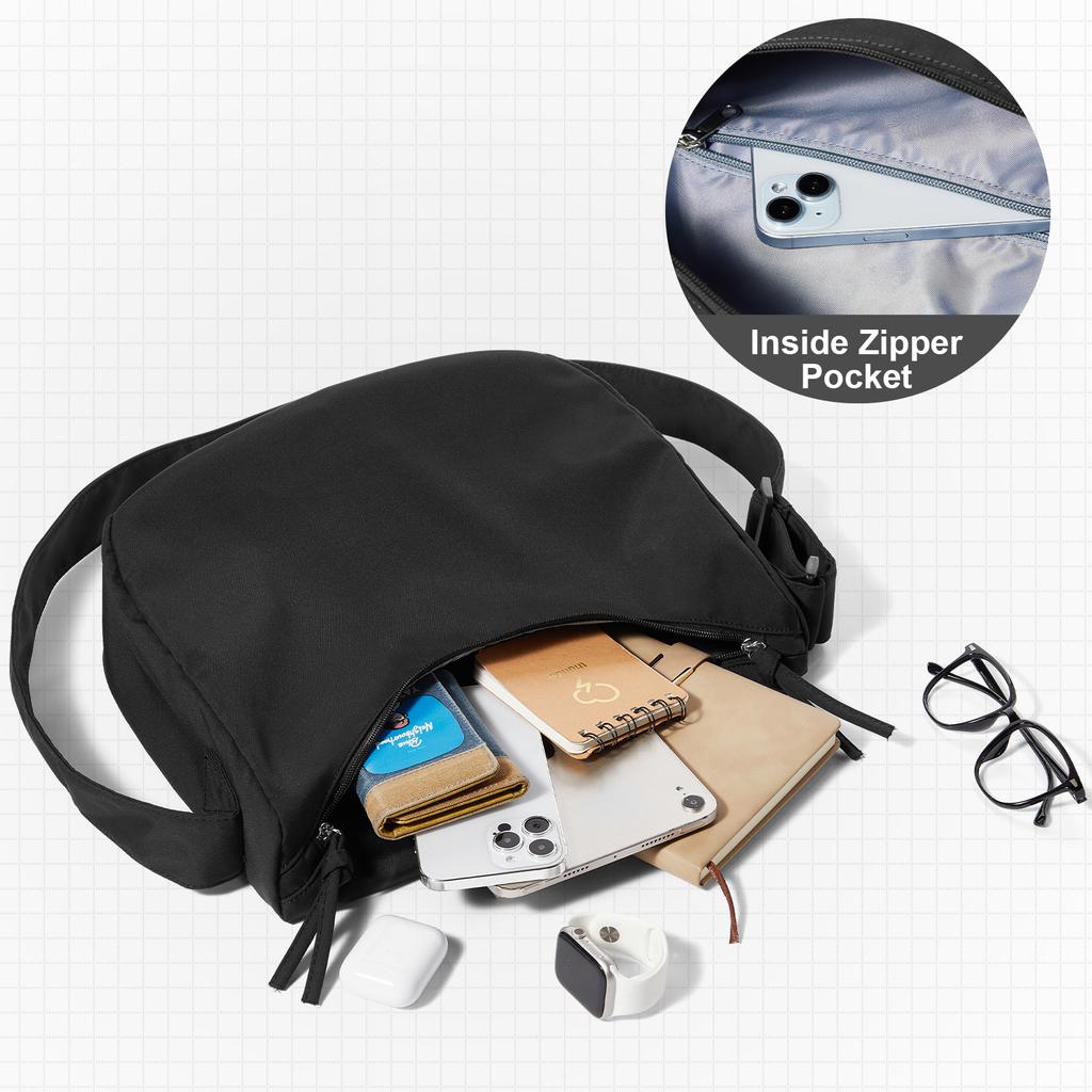 Style Shoulder Bag Nylon Waterproof Messenger Bag School Bag Simple Men'S & Women’S Bag   Designer Sling Crossbody Bag, City Bag