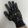 Guanti Esoscheletro Techwear Gotici Stampa 3D Incollaggio a Mano Guanti Meccanici Punk Armatura da Mano Indossabile Accessori Cosplay