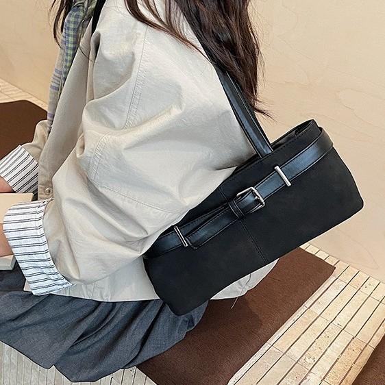 2025 New Commuter Large-capacity Retro Simple Niche Design Women's Shoulder Bag Messenger Bag Tote Bag