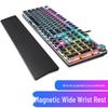Wolf Spider F2088 Mechanical Gaming Keyboard, Blue Switch, with Wrist Rest for Esports and Home Desktop Use.
