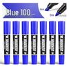 Large Capacity Refillable Black Oil-Based Waterproof Marker with Thick Tip for Express Logistics