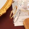 Gold-Plated Copper Zircon Double Knot Bracelet – Personalized Luxury Accessory