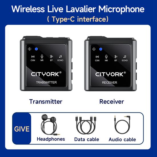 Live-Übertragung Lavaliermikrofon 2,4 G Rauschunterdrückung DSP Intelligente Rauschunterdrückung Reparaturton