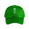 Minimalist Line Art Rose Vinyl Decal Baseball Cap Fashion Unisex Sunhat Womens Outdoor Sports Snapback Cap