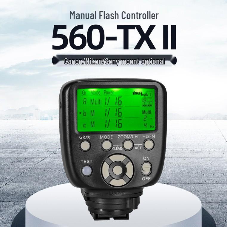 Yongnuo YN560-TX II Wireless Trigger for 560III & 560IV Studio Lights