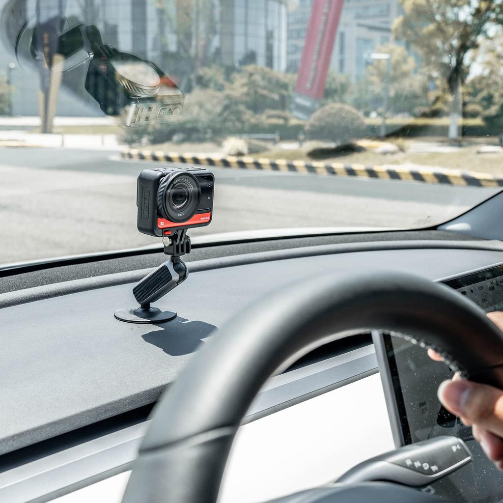 PGYTECH Action Camera Adhesive Mount V2 with Adjustable Angle Mount Adapter 1/4"