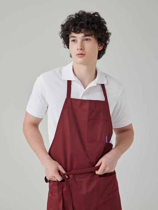 GONG APRON CHEF APRON (BURGUGNEY) XL