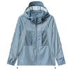 Summer Ultra-Thin Soft Ice Silk Sun Protection Clothing Men UV Protection Outdoor Fishing Hooded Climbing Jacket
