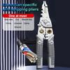Multifunctional Wire Stripper Tools Electrician Wire Splitter Wire Winding Pliers Crimping Pliers Electrician Repair Hand Tool
