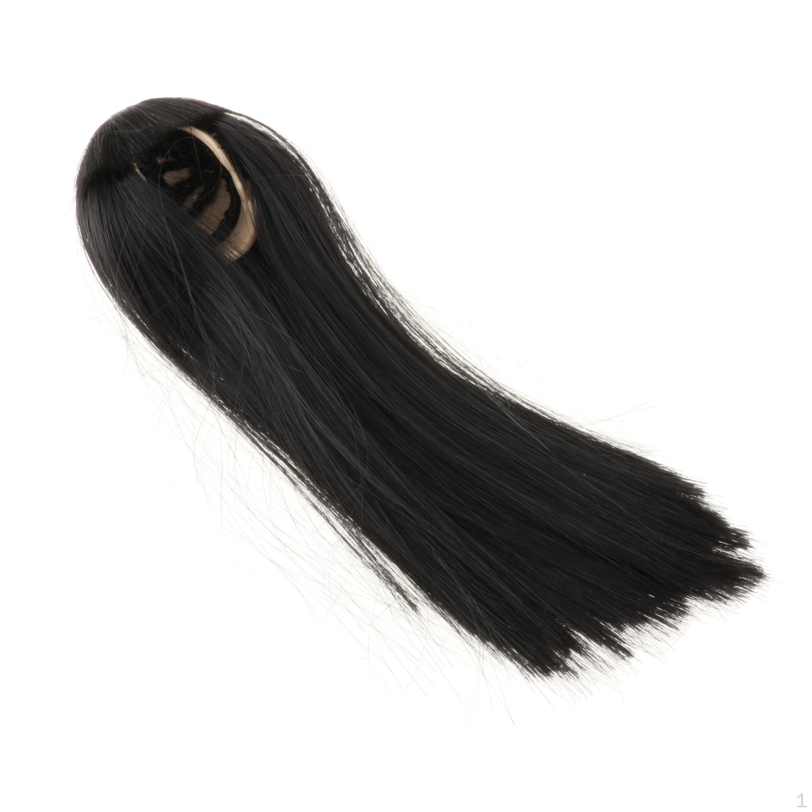 

Колекція перук для 1:6 масштабних жіночих ляльок Black Long Hair