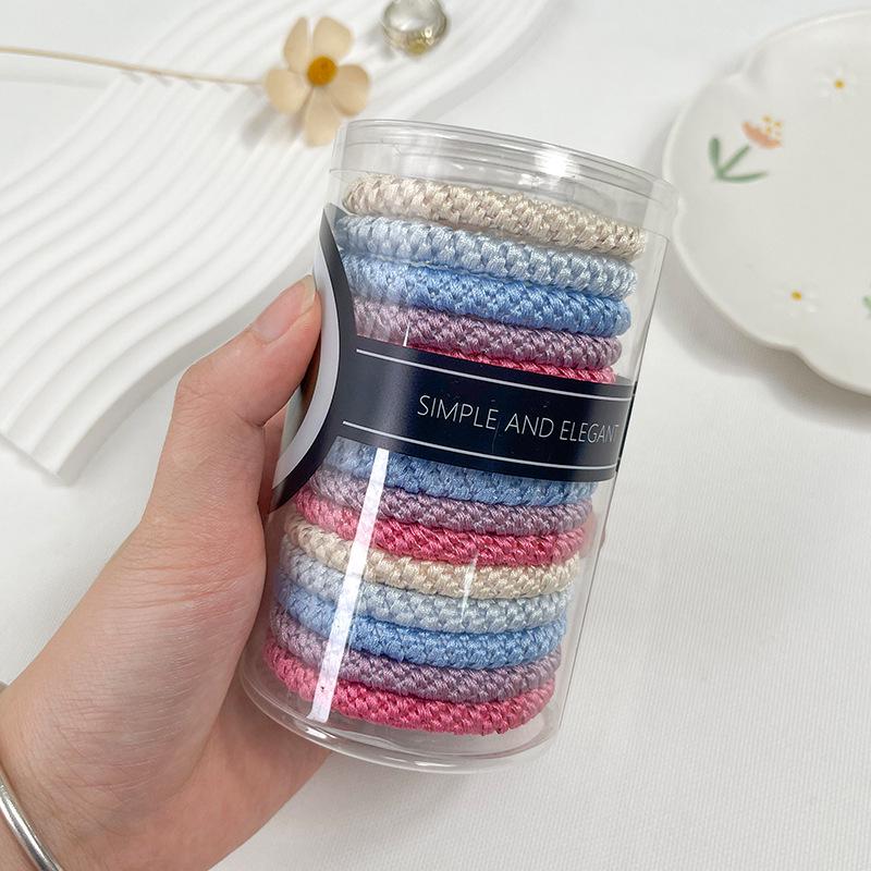 

Kun Ling Style High Elasticity Hand-Woven Thick Hair Tie for Women - High Quality Hair Rope for Ponytails