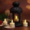 Rechargeable LED Candle Lamp with Remote Control Timer for Halloween Decoration