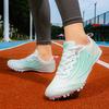 Men Track Field Shoes Professional Training Sneakers 8-Spike Running Spiked Shoes Women Sprint Race Running Sports Shoes Anti-slip