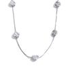 Yhpup Trending Stainless Steel Flower Chain Collar Necklace for Women Waterproof Attractive Casual Jewelry Wholesale 2025