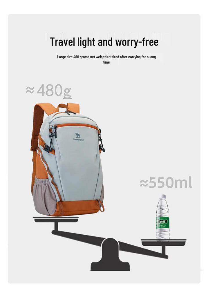 30L Ultra-light Waterproof Hiking Backpack - Double Shoulder Travel & School Bag for Men & Women