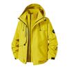 Men Women Waterproof Windproof Outdoor 3-in-1 Jacket With Fleece Liner Hiking Camping Trekking Skiing
