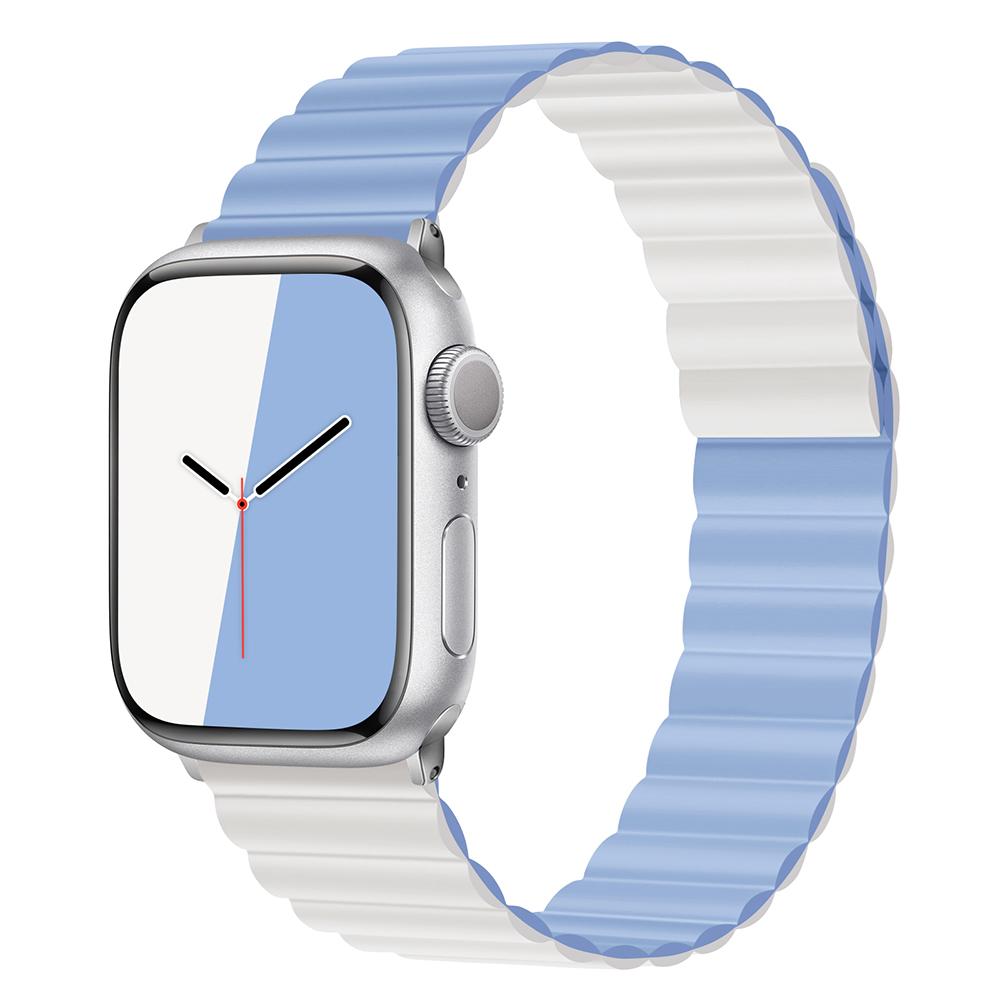 Einfaches MagnetverschlussbandFür Apple Watch Ultra 9 8 7 49mm 45mm 41mm Silikonband Für iWatch 6 5 4 SE 44mm 40mm 42mm